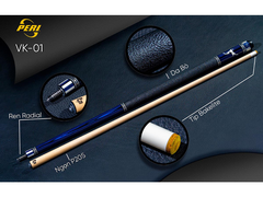 Gậy đánh bi-a Peri Jayson Shaw VK-01 PR-VK-01 - Hàng Chính Hãng