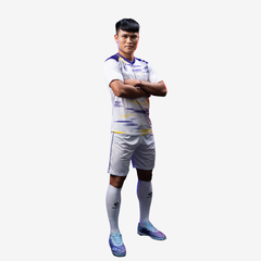 Bộ quần áo bóng đá Jogarbola Vibrant "White" MJ-TP0924.B02-05 - Hàng Chính Hãng