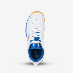 Giày Cầu Lông / Bóng Chuyền Động Lực Promax "White/Blue/Orange" PR-240625-03 - Hàng Chính Hãng