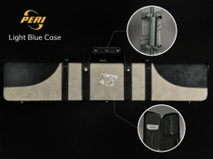 Bao đựng cơ Bi-a Peri Light Blue Case 3x4 PR-LBLUECASE - Hàng Chính Hãng