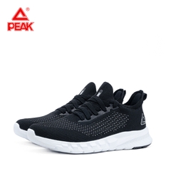 Giày Chạy Bộ Nữ PEAK Running "Đen Trắng" E29008HDT – Hàng Chính Hãng