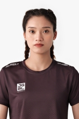Áo thun Nữ Động Lực Jogarbola nữ Classic Dry-Fit "Tím Đậm" WJ-0422.01 - Hàng Chính Hãng