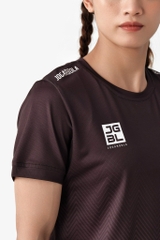 Áo thun Nữ Động Lực Jogarbola nữ Classic Dry-Fit "Tím Đậm" WJ-0422.01 - Hàng Chính Hãng