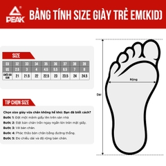 Giày bóng rổ Trẻ em PEAK Taichi Triangle Basketball Summer Colorway "Trắng" EKT3208AT – Hàng Chính hãng