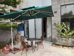 Ô Lệch Tâm Tròn 3m 8 Lan Nâng Hạ Tay Quay