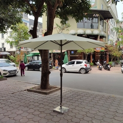 Ô Dù Chính Tâm Sắt 3m Màu Trắng