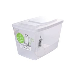 Hộp đựng bột, bột mix dạng nằm nắp bật 3L