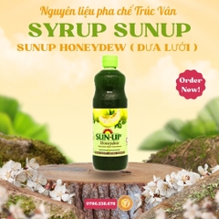 SYRUP SUNUP Honeydew (Dưa Lưới)