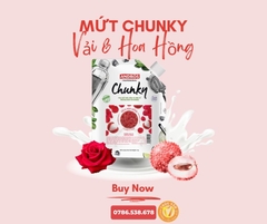 Mứt Chunky Vải & Hoa hồng
