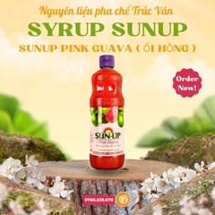 Syrup Sun Up Ổi hồng (Pink Guava) - 850ml