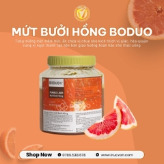 Mứt Boduo Bưởi hồng hộp 1Kg