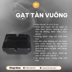 Gạt tàn vuông