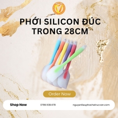 PHỚI SILICON LỚN 28 CM TRONG