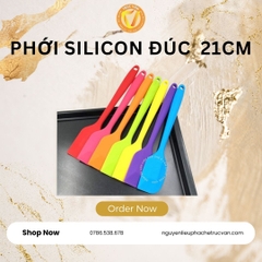 Phới silicon đúc 21 cm