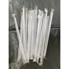 Ống hút trân châu trắng có bọc (Phi 12)