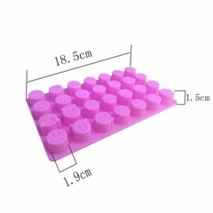 Khuôn silicon 28 mặt cười