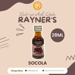 HƯƠNG CHOCOLATE RAYNER'S 28 ML/ LỌ