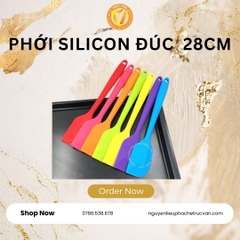 Phới silicon đúc 28cm