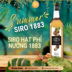 Syrup 1883 Hạt phỉ nướng