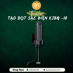 Tạo bọt sạc điện KJBQ-10  (Có giá đỡ kết hợp với sạc)