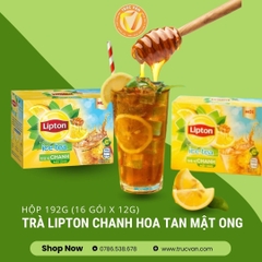 Trà Lipton chanh hòa tan mật ong