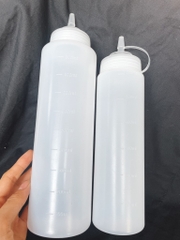 Bình short tròn - Chai đựng nước sốt thường 1000ml/ 32 OZ