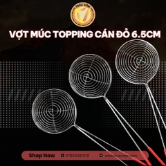 Muôi thủng múc topping, trân châu