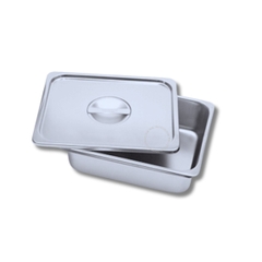 Khay inox 1/2 cao 10cm
