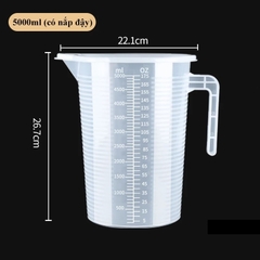 Ca đong 5000ml có nắp