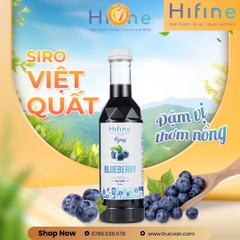 Syrup Hifine Việt quất 750ml