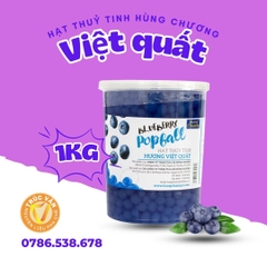 Hạt thủy tinh Hùng Chương Việt quất 1kg