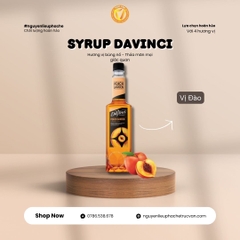 SYRUP DAVINCI ĐÀO