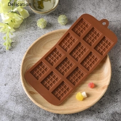 Khuôn silicon socola 12 miếng