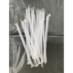Ống hút trân châu trắng có bọc (Phi 12)