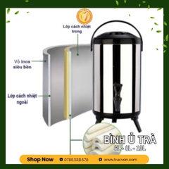 Bình ủ trà 10 lít