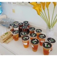 Cuộn màng dập coc 2400 ly _Tea đen
