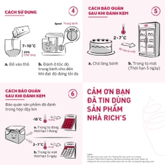 Kem Làm Bánh Rich's Niagara Farms Hộp 907g (Đen)