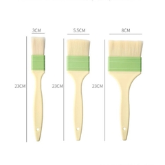 Chổi cước nhựa vàng xanh lá size 5.5cm