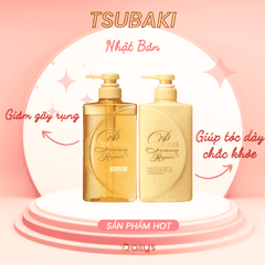 TSUBAKI Dầu gội, dầu xả 490ml