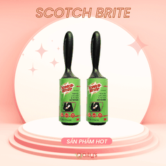 (MUA 1 TẶNG 1) 3M SCOTCH-BRITE Cây lăn bụi 30 lớp lớp keo siêu dính, lấy sạch mọi vết bẩn