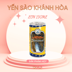 KHÁNH HÒA SAVINEST Nước yến sào lon có đường 190ml