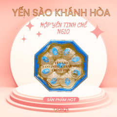 Yến sào Khánh Hòa tinh chế dạng tổ hộp 100g