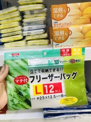 (Nhật Bản) Túi zip đựng thực phẩm size S M L