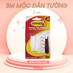 3M Móc dán tường chắc chắn loại 900g, 1.8kg
