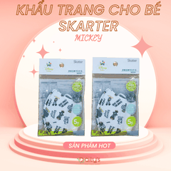 SKATER SET 5 KHẨU TRANG CHO BÉ