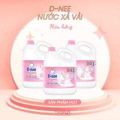 D-NEE  Nước xả mềm quần áo em bé 2800ml