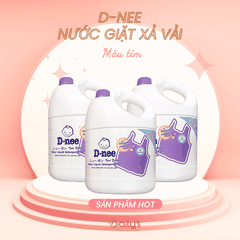 D-NEE Nước giặt xả quần áo em bé 3 lít