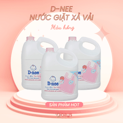 D-NEE Nước giặt xả quần áo em bé 3 lít