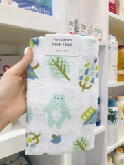 PURE COTTON FACE TOWEL Khăn mặt cotton 2 lớp hình động vật