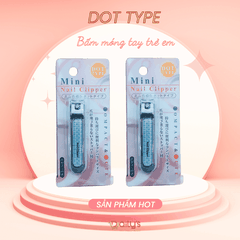 DOTTYPE Bấm móng tay trẻ em dài 6,5 cm